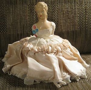 Beautiful Lady Vintage pincushion
